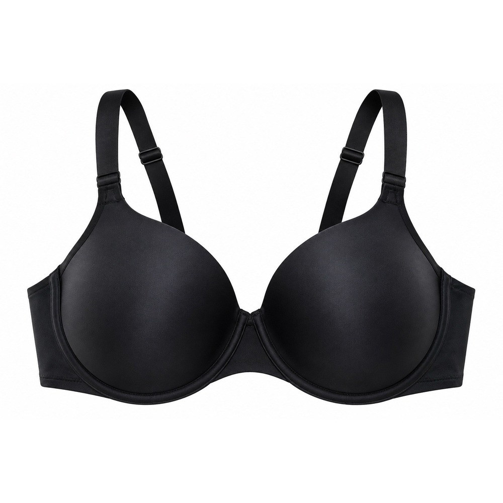 Natori Bra 30DDD Black Smooth Molded Cup Underwire T-Shirt Bra NWOT